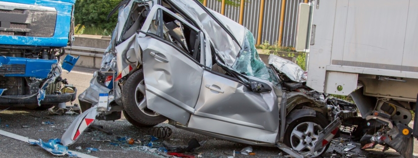 crush injuries in a car accident